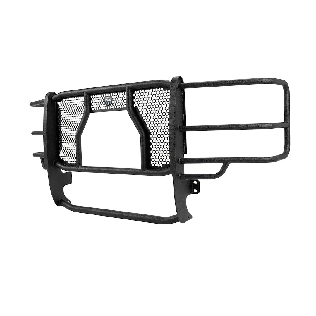 1370PS – CATTLEMAN Grille Guard, Powder Coated Black Steel With Brush Guard Without Skid Plate Without Step Plate